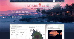 Desktop Screenshot of liveonthebigisland.com